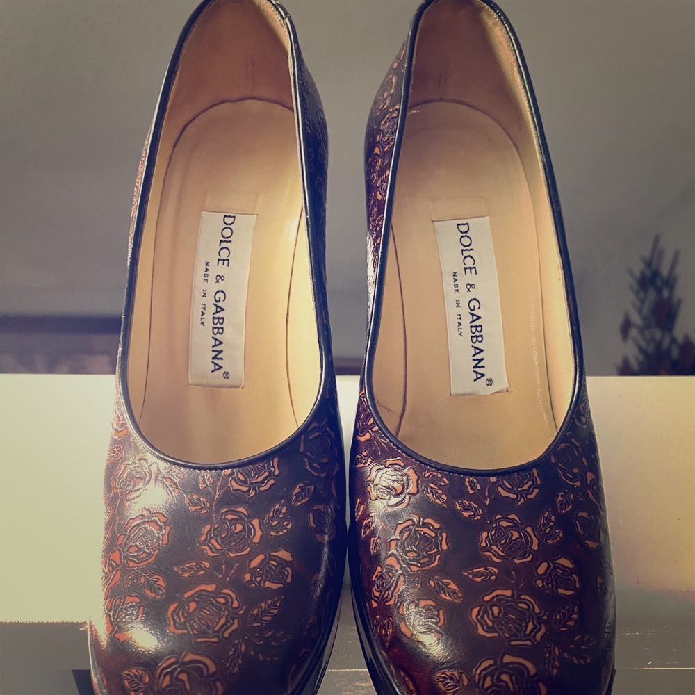 Dolce & Gabbana block heels